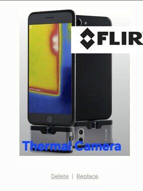 FLIR ONE Thermal Imaging Camera for iOS, Silver (435-0004-02)
